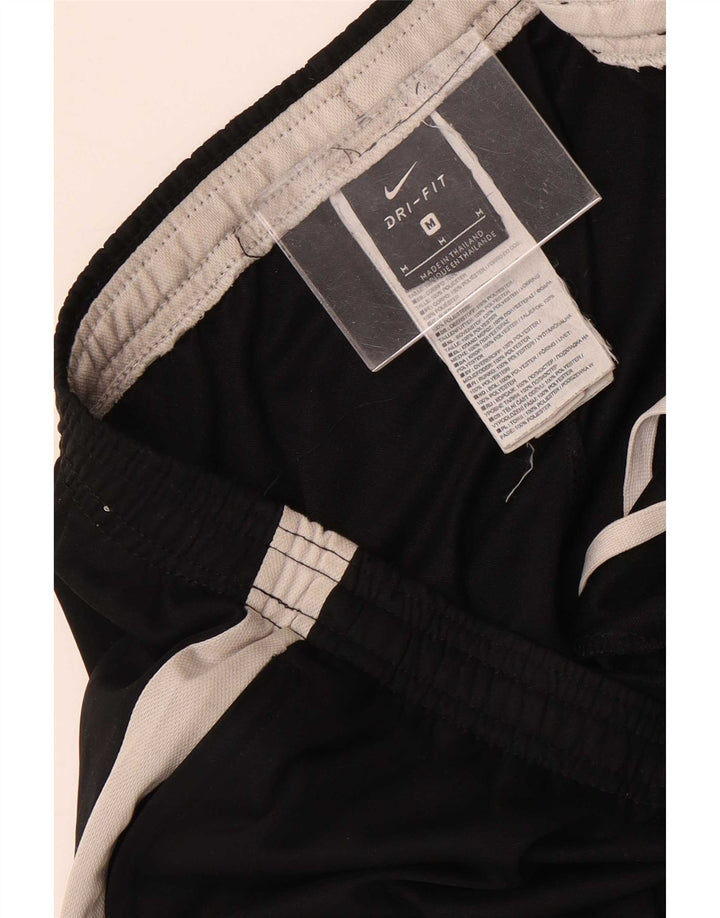 Pantalones De Chándal Nike Dri Fit Para Hombre Poliéster Color Block Negro Mediano
