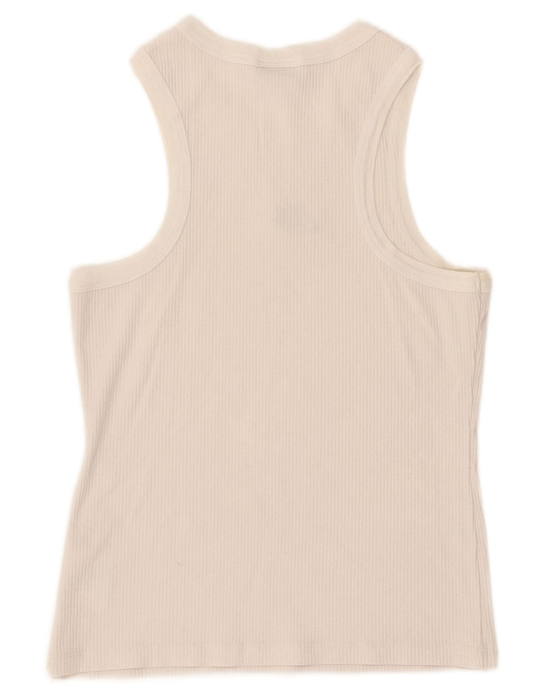 Nike - Camiseta sin mangas para mujer, talla 12, algodón blanco mediano