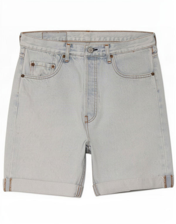 Levi's Mens 501 pantalones cortos de mezclilla grande W34 algodón azul