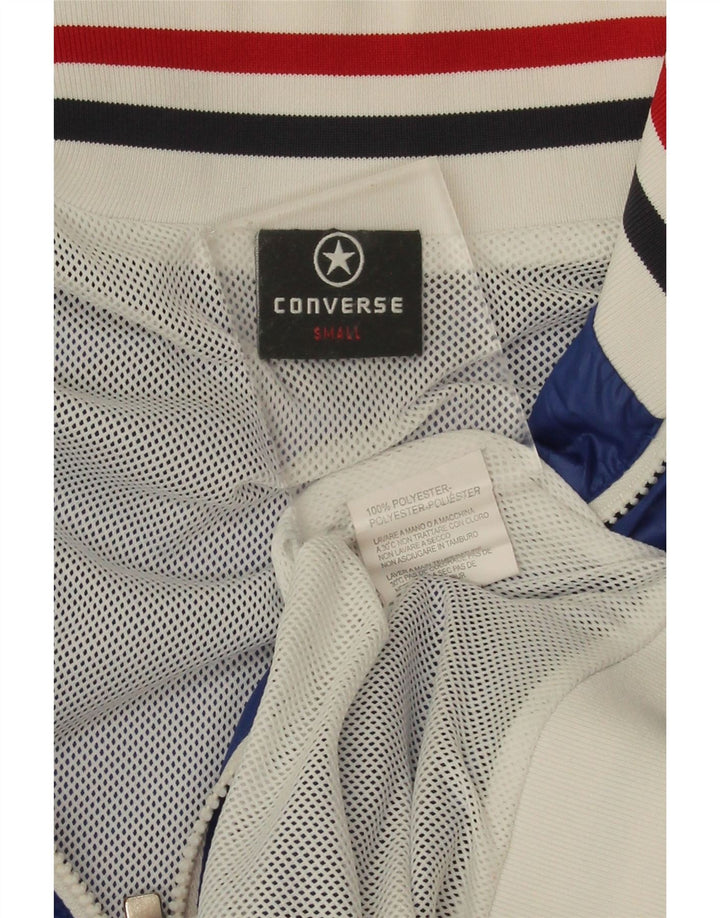 Converse Hombre Chándal Top Jacket Small Azul Colorblock Poliéster