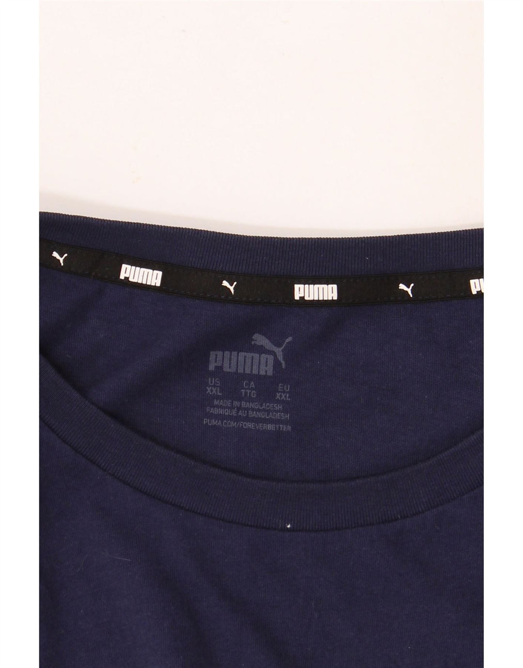 PUMA Camiseta gráfica para hombre Top 2XL Azul marino