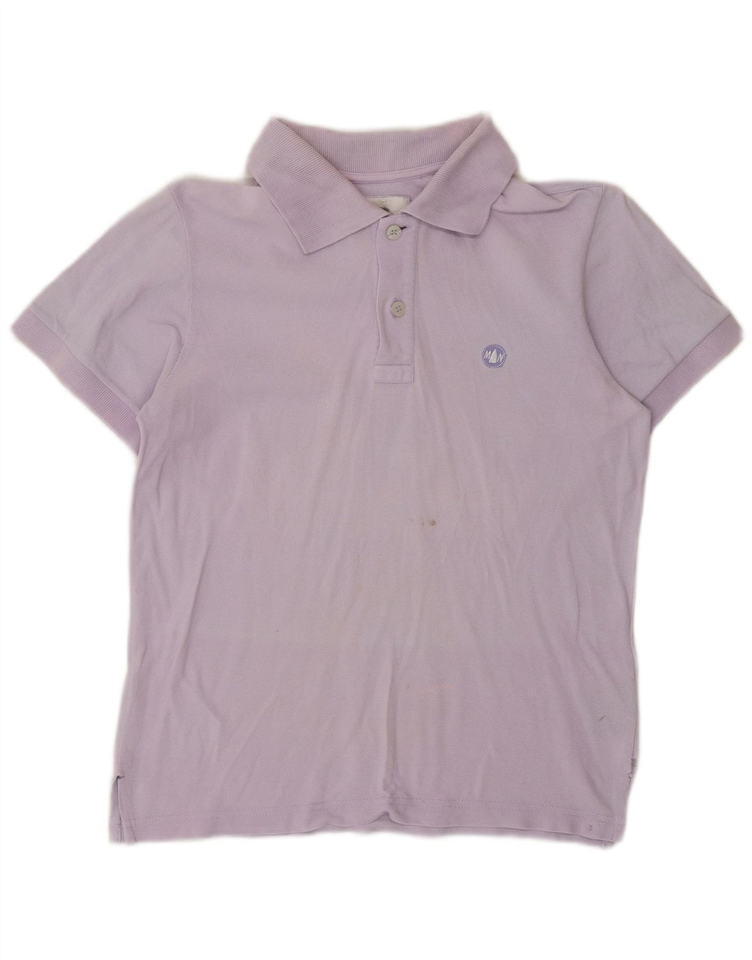 MURPHY & NYE Polo para mujer UK 10 Small Purple Cotton