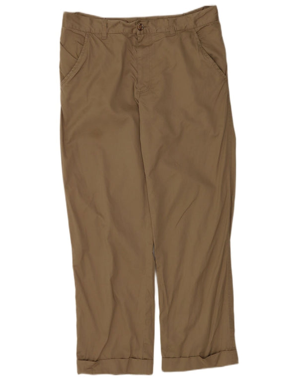 Sergio Tacchini Pantalón chino recto para hombre IT 50 Large W34 L30 Caqui