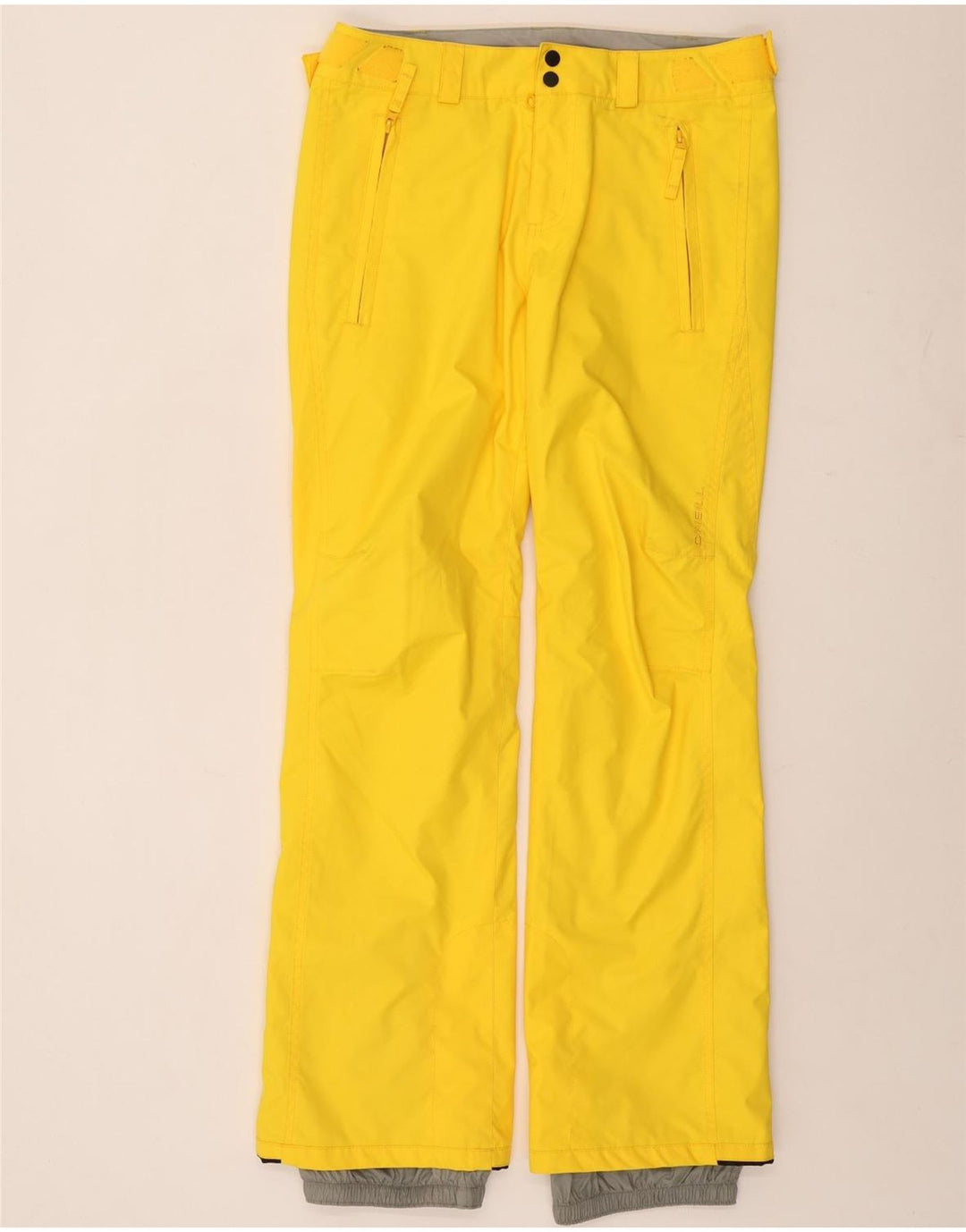 O'Neill Pantalones de esquí para mujer ES 44 Medio Amarillo Colorblock Poliéster