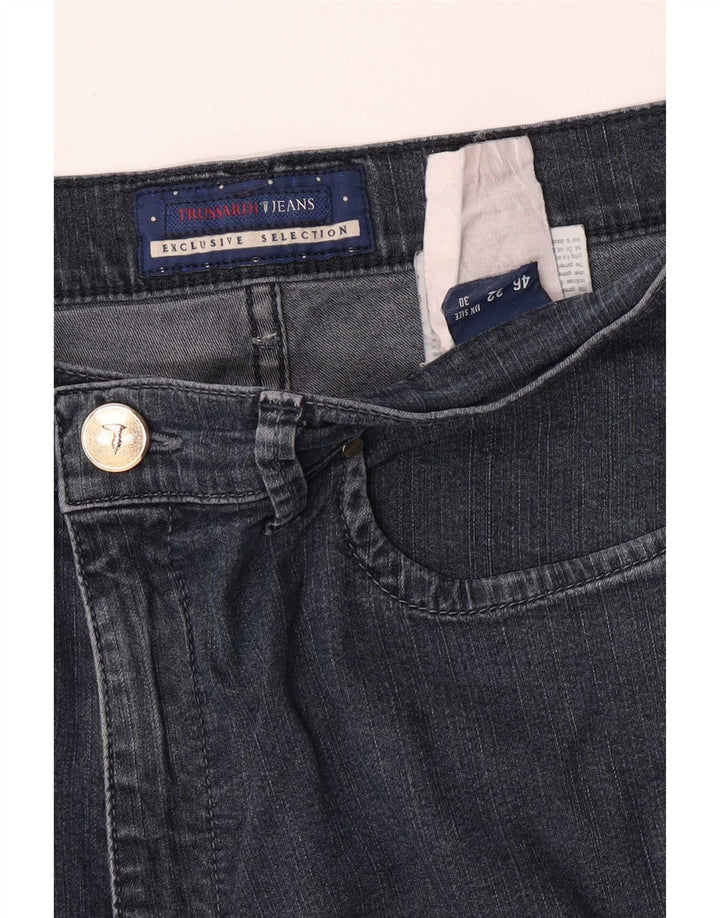 Vaqueros Trussardi Mujer Rectos W30 L30 Gris