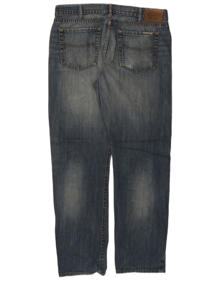 RICA LEWIS Vaqueros rectos para hombre W36 L31 Azul