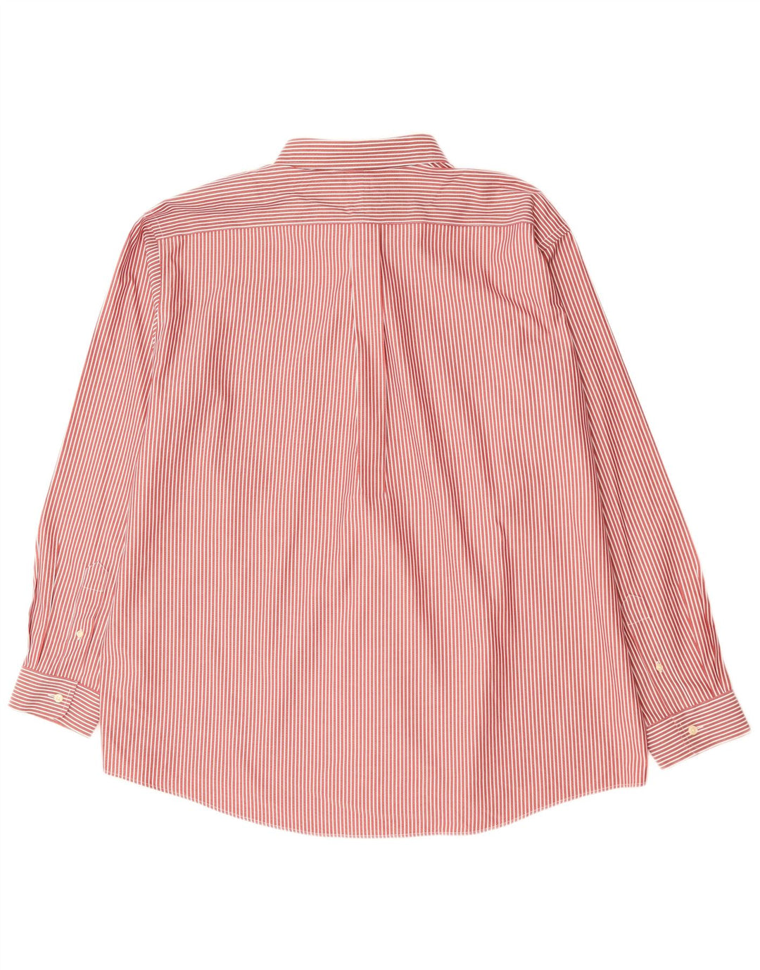 L.L.Bean Camisa para hombre 2XL Algodón a rayas rojas