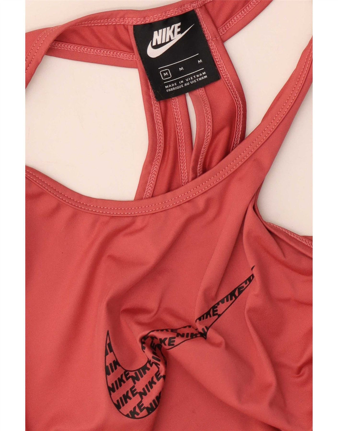 Nike Camiseta gráfica para mujer Top UK 12 Medium Pink
