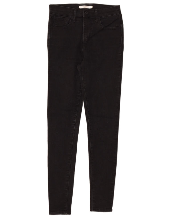 Levi's Vaqueros súper ajustados de talle alto 720 para mujer W27 L30 Algodón negro