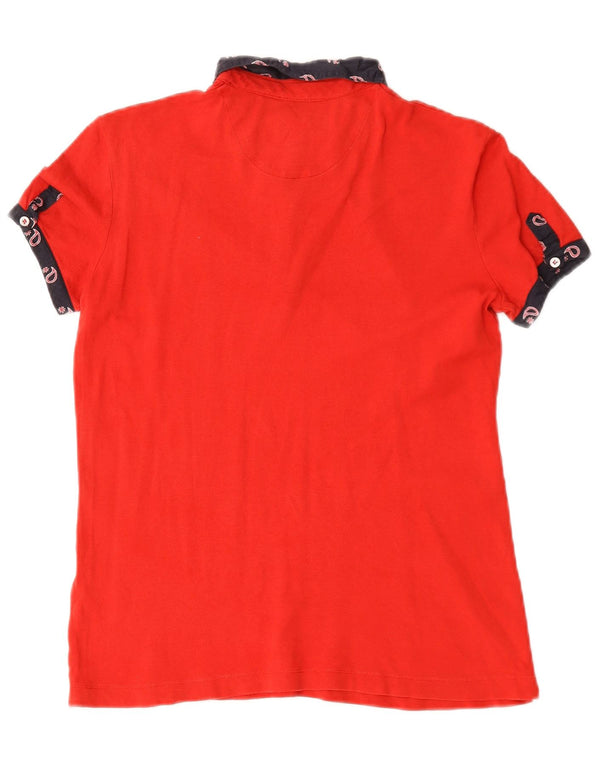 Harmont & Blaine Polo para mujer Reino Unido 40 Mediano Rojo Paisley
