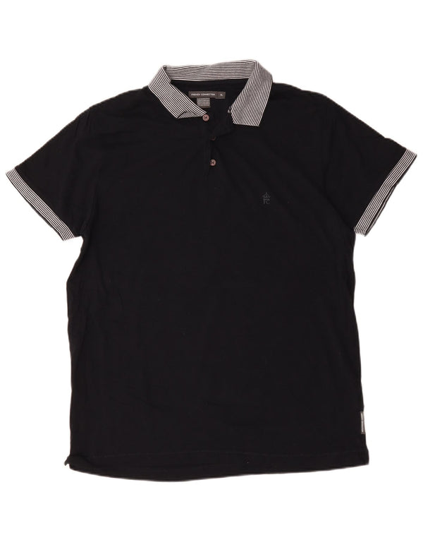 French Connection Polo Hombre XL Algodón Azul Marino