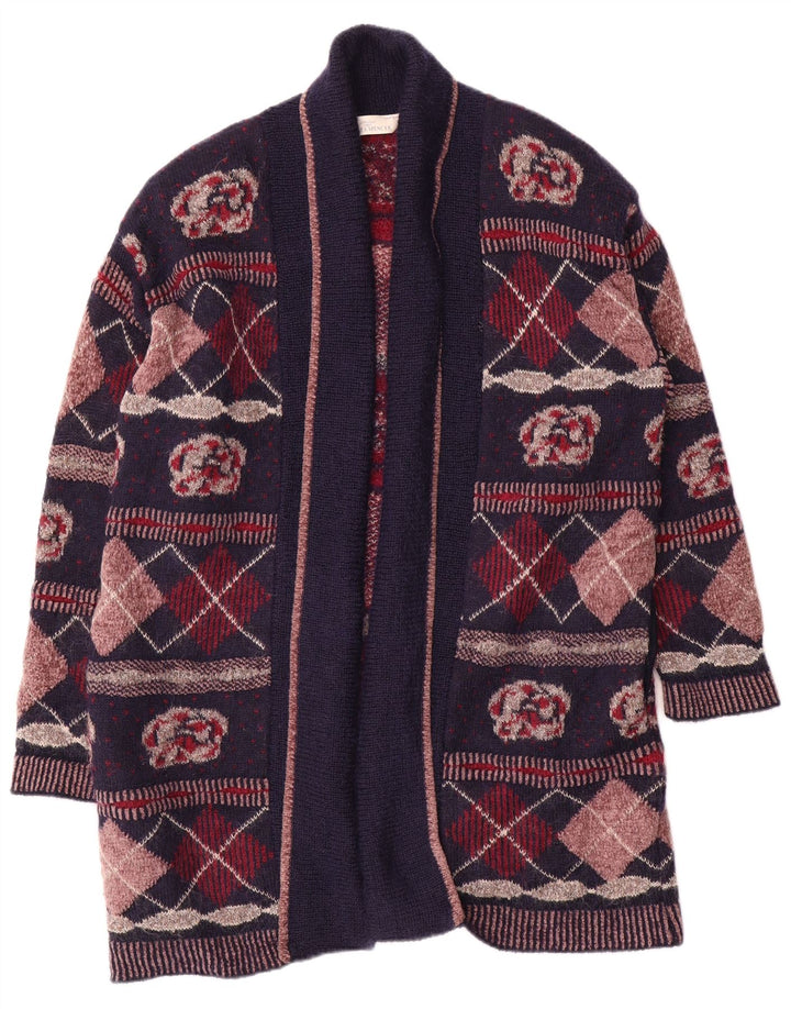 Marks & Spencer - Cárdigan largo para mujer, talla 40, tamaño mediano, azul marino