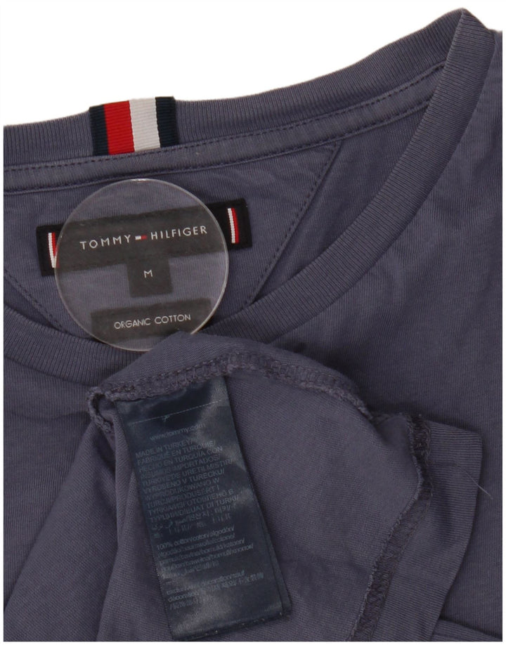 Tommy Hilfiger Camiseta gráfica para hombre Top Medium Azul marino Algodón