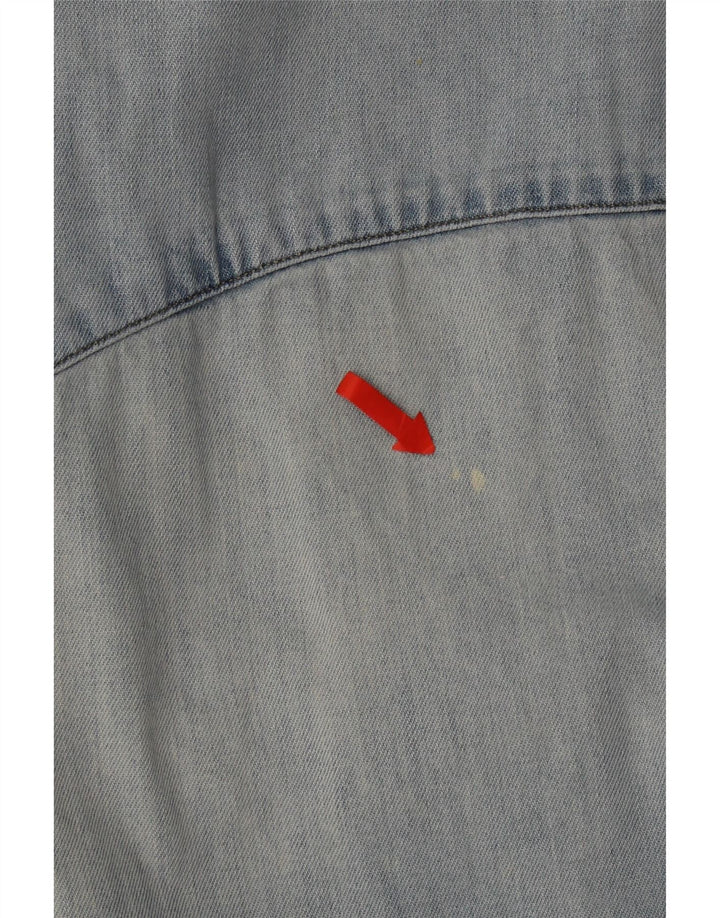 Levi's Hombre Camisa Vaquera De Algodón Azul Medio