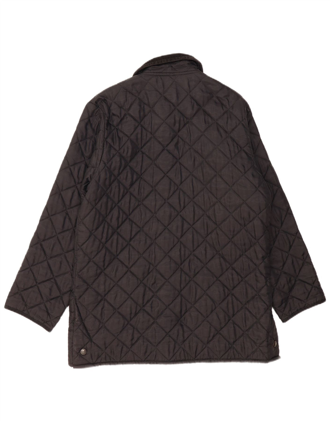 Barbour Chaqueta acolchada LIDDESDALE para hombre Reino Unido 40 Grande Nylon negro