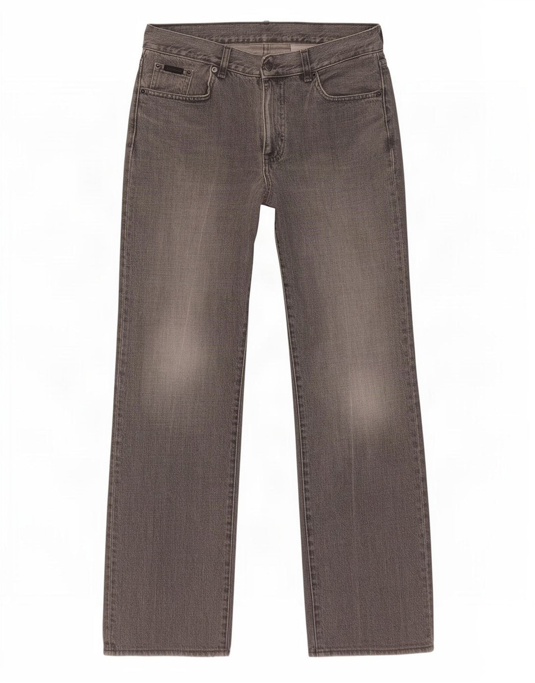 Vaqueros rectos Calvin Klein para hombre W30 L31 Gris