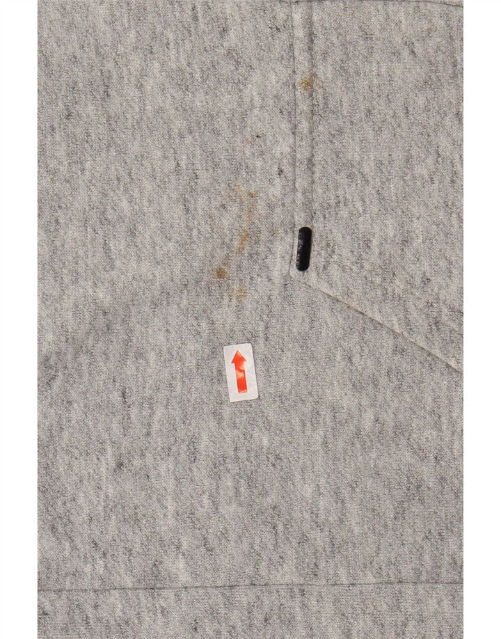 RIP CURL Sudadera con capucha y cremallera para hombre color gris medio