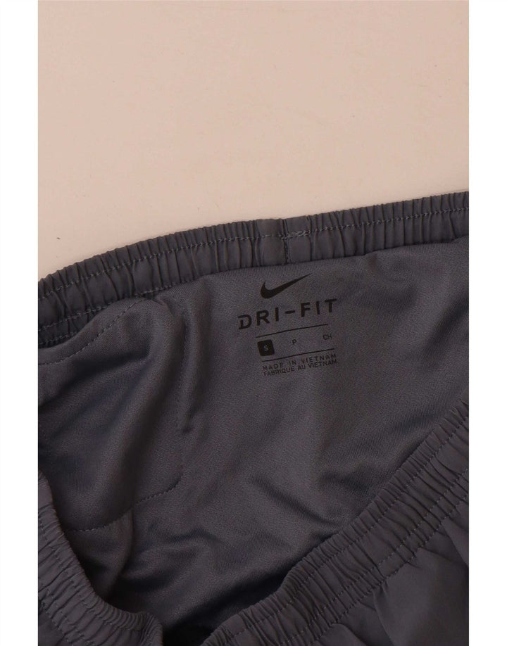 Nike - Pantalones cortos deportivos Dri Fit para hombre, poliéster, color gris pequeño