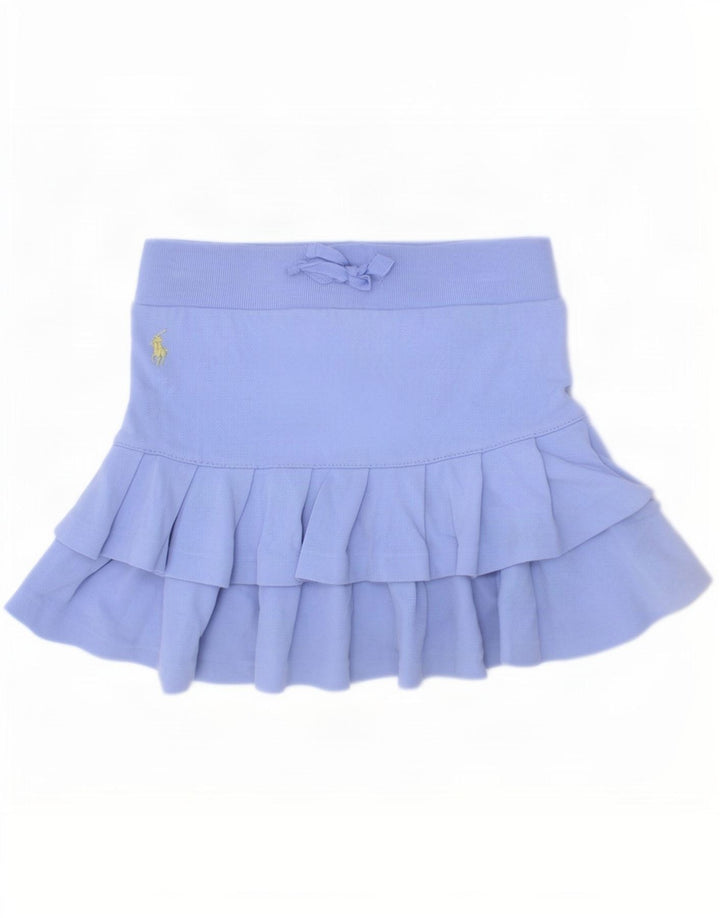Ralph Lauren Falda-pantalón Niña 4-5 Años Azul Algodón