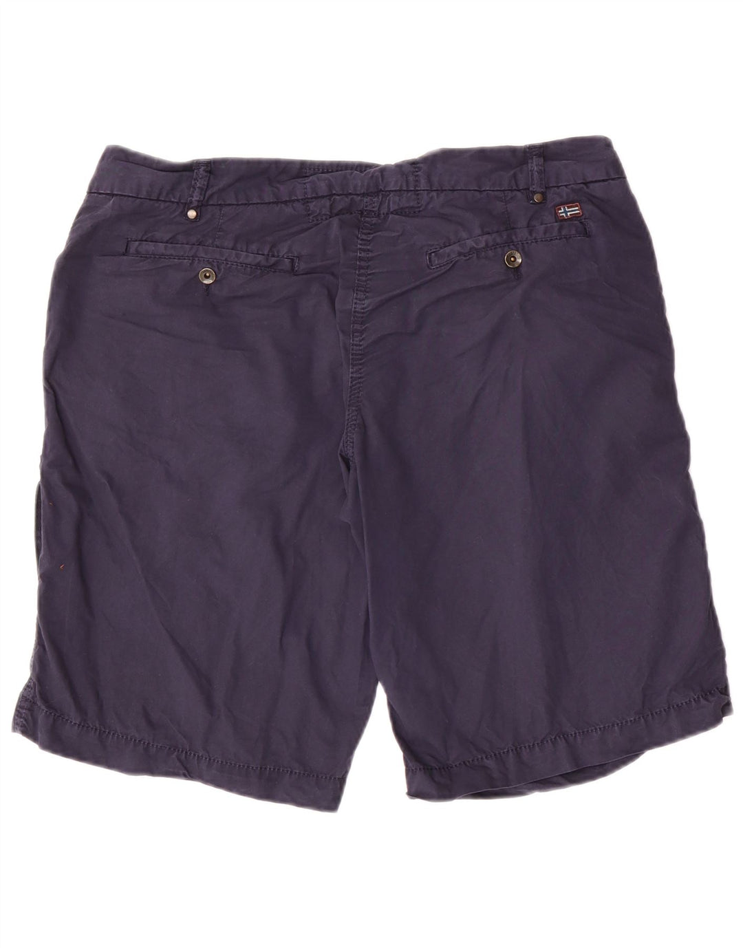 Napapijri Shorts cargo para hombre IT 46 Small Azul marino Algodón