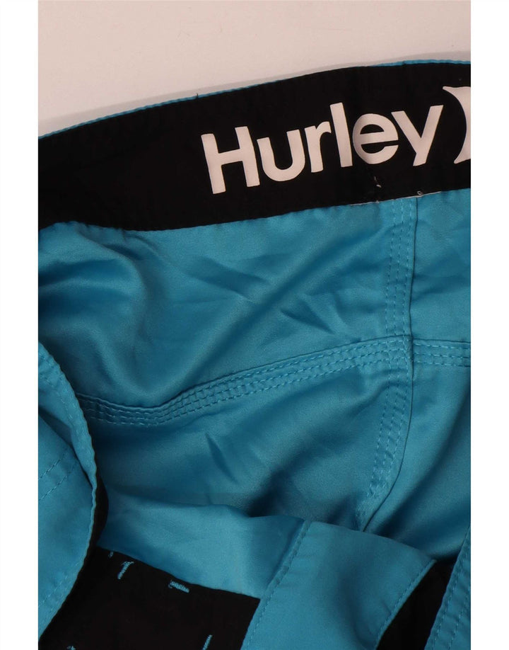 Hurley Hombre Bañador Corto Grande Azul