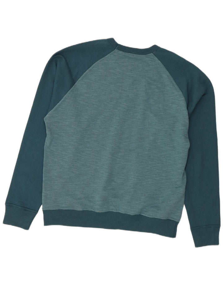 Champion Sudadera Jumper XL Azul Colorblock Algodón