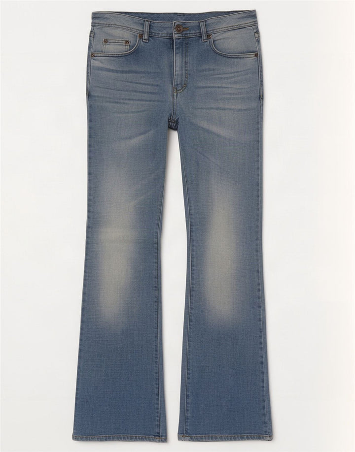 Vaqueros Bootcut Mujer Benetton W32 L32 Azul