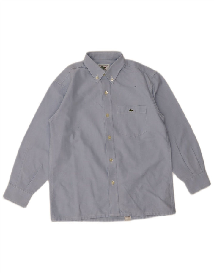 Camisa LACOSTE Niño 7-8 Años Azul Algodón