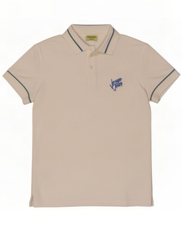 Versace Jeans Polo para hombre Small White