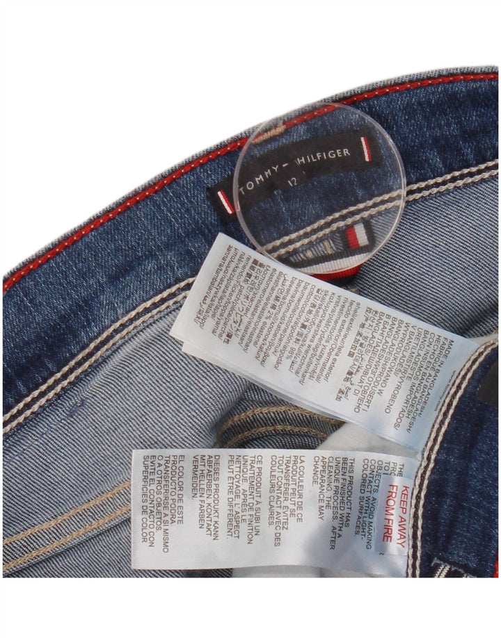 TOMMY HILFIGER Vaqueros ajustados para niña 11-12 años W26 L26 Algodón azul