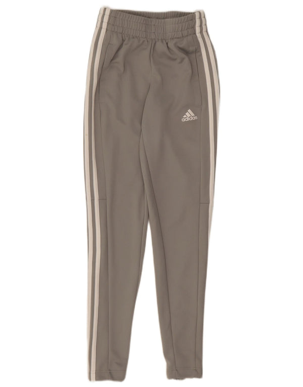 Adidas Pantalones de chándal para mujer UK 0/2 2XS Gris Poliéster