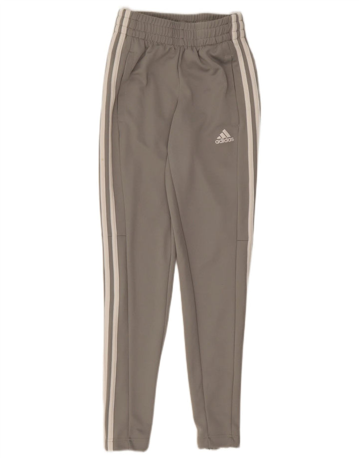 Adidas Pantalones de chándal para mujer UK 0/2 2XS Gris Poliéster