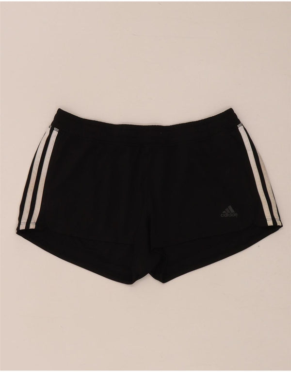 Adidas Mujer Aeroready Sport Shorts UK 12/14 Mediano Negro Poliéster
