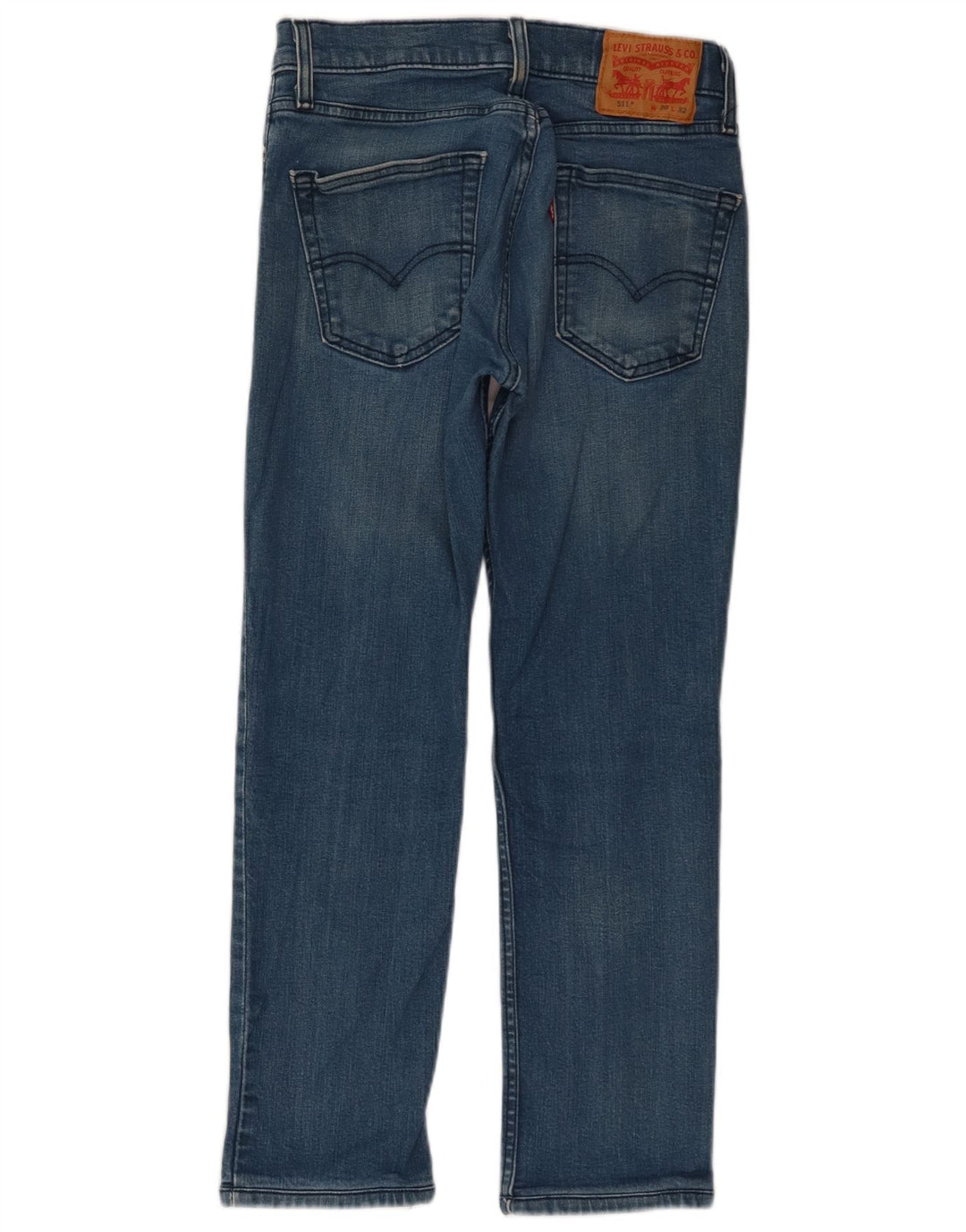 Levi's Hombre 511 Slim Jeans W30 L26 Algodón Azul