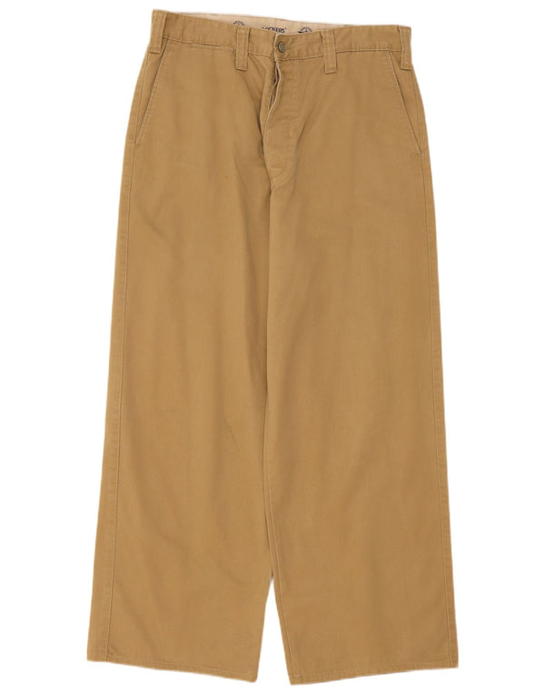 Dockers Pantalón chino de ajuste relajado para hombre W34 L28 Beige