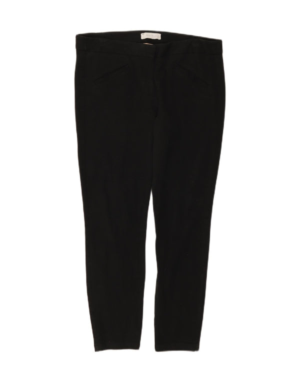 Gap Pantalones casuales súper ajustados para mujer US 10 Large W34 L27 Algodón negro