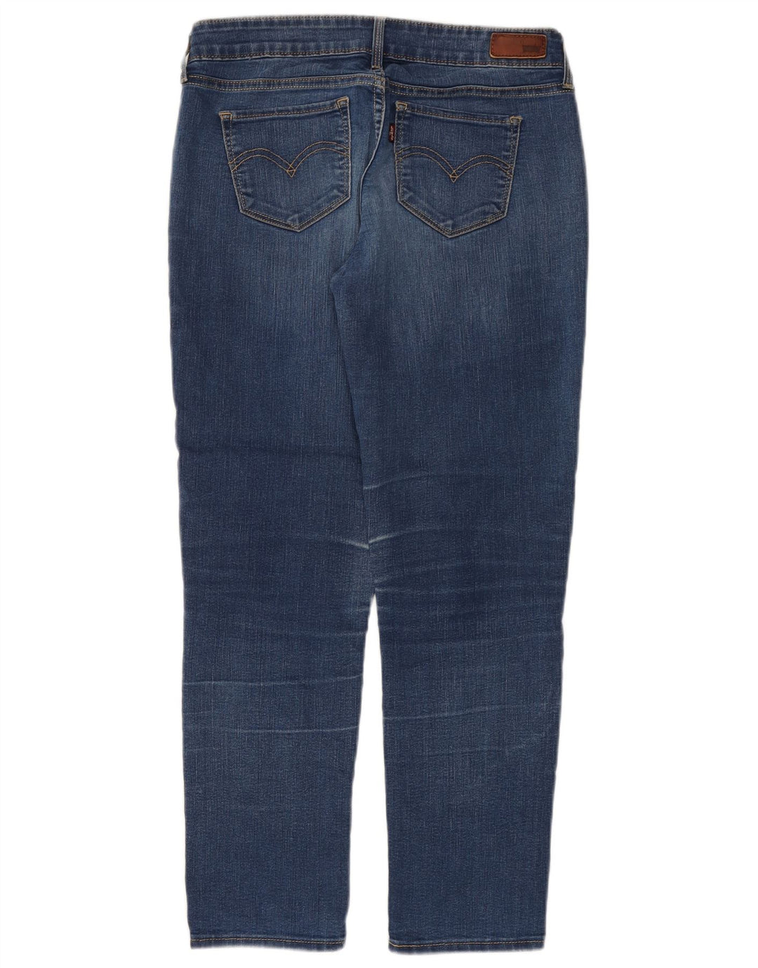 LEVI'S Jeans Ajustados Ligeramente Curvados para Mujer W28 L27 Azul
