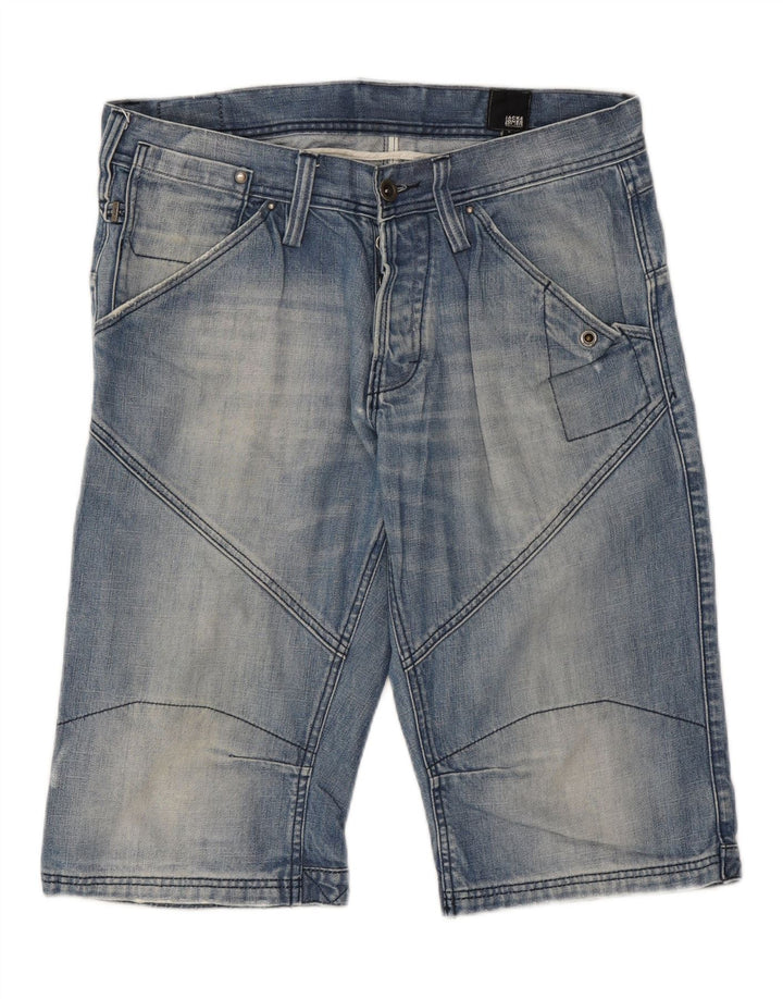 JACK & JONES Pantalones cortos vaqueros para hombre Large W34 Azul