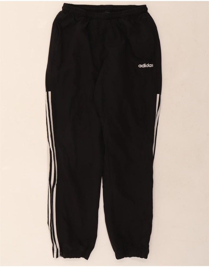 Adidas Hombre Pantalones De Chándal Joggers Grande Negro Poliéster