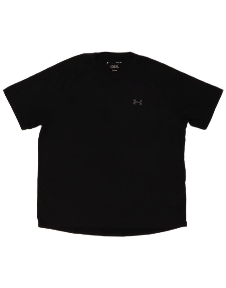 Under Armour Camiseta Hombre Top XL Poliéster Negro