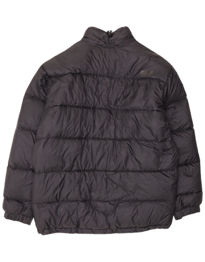 Jack Wolfskin Chaqueta acolchada para hombre UK 40/42 Grande Poliéster negro