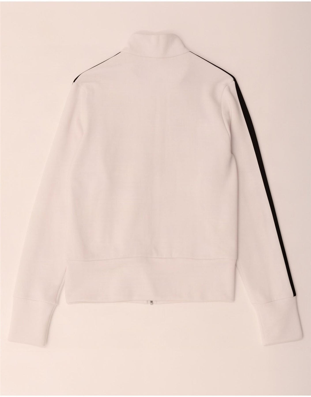 Adidas - Chaqueta de chándal para mujer, talla 8, poliéster blanco pequeño