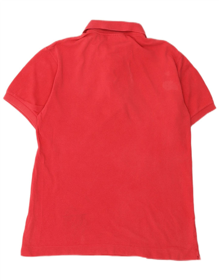 Polo Lacoste para hombre talla 3 pequeño algodón rosa