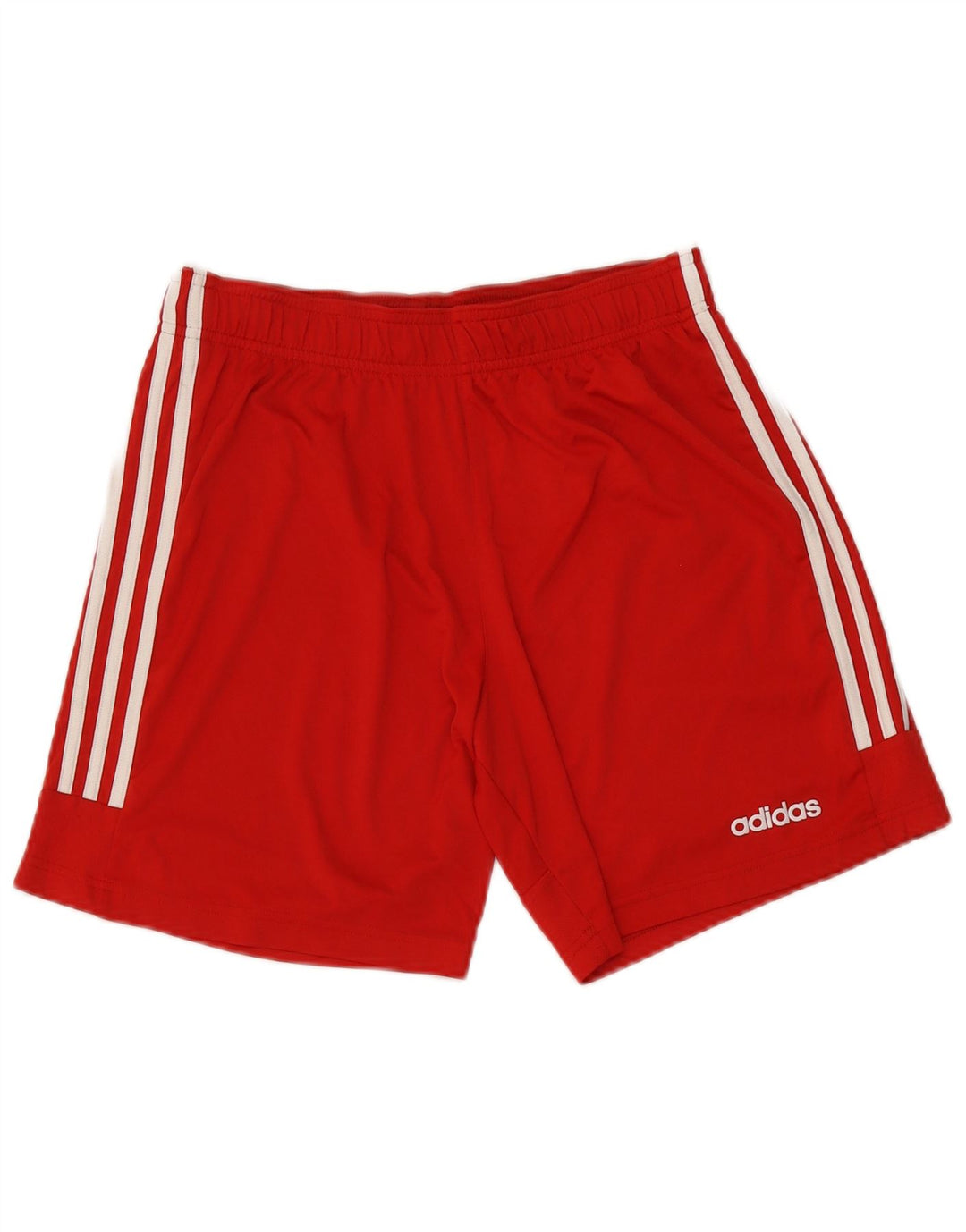 Adidas - Pantalones cortos deportivos para mujer, talla 40, poliéster rojo mediano