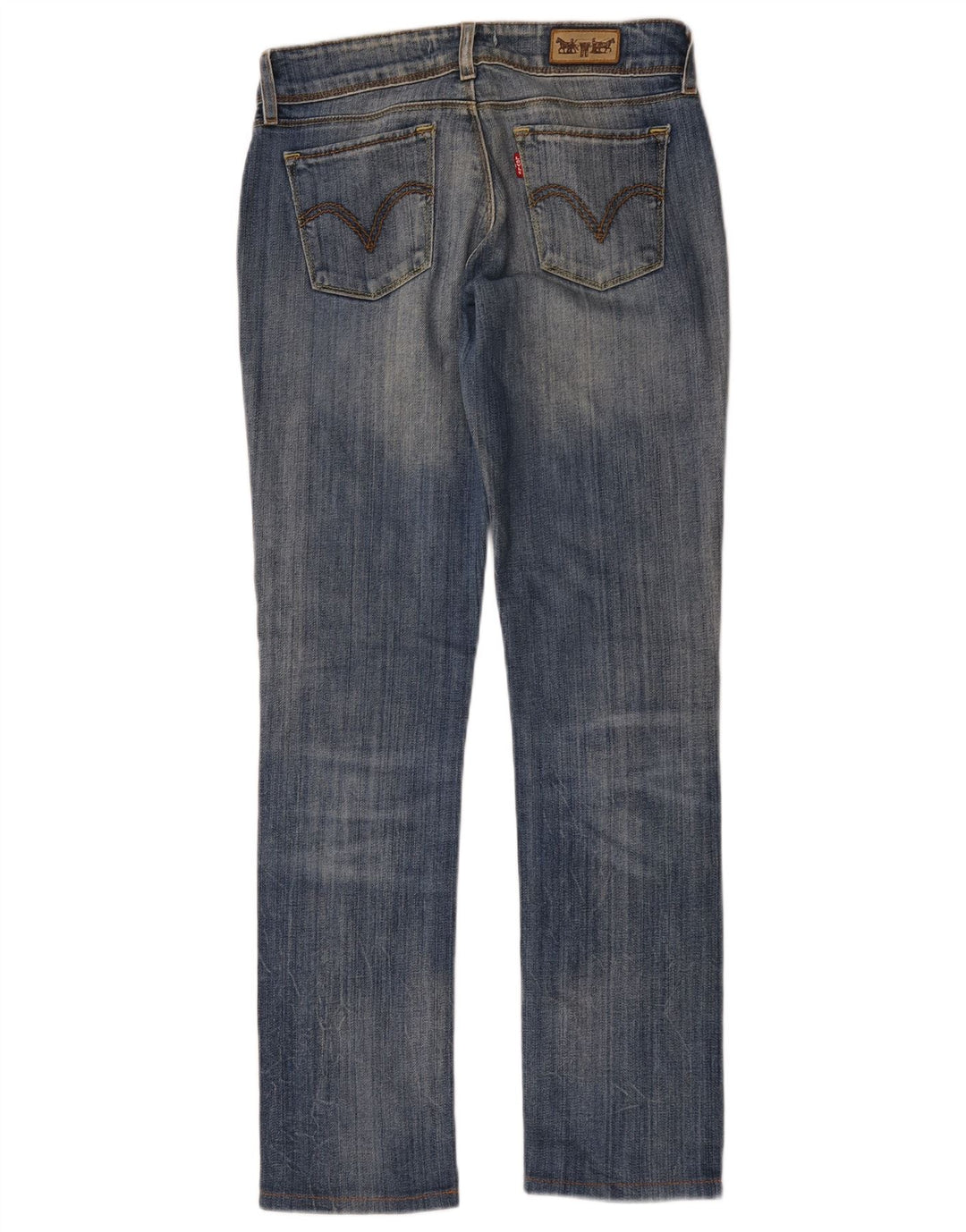 Levi's Mujer 571 Slim Jeans W29 L30 Algodón Azul