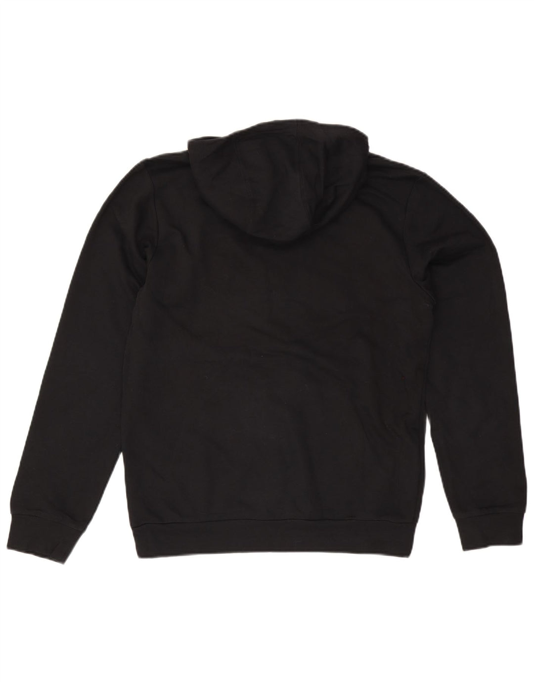 Adidas Hombre Sudadera Con Capucha Gráfica Jersey De Algodón Negro Mediano