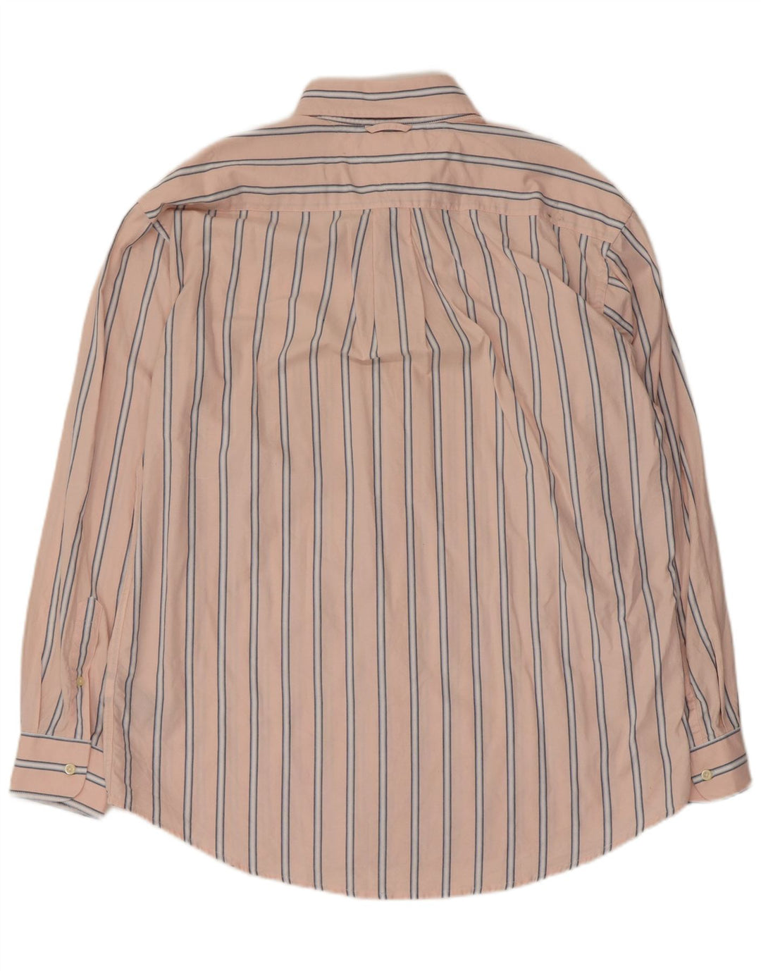 Camisa Tommy Hilfiger Hombre Grande Algodón A Rayas Rosa