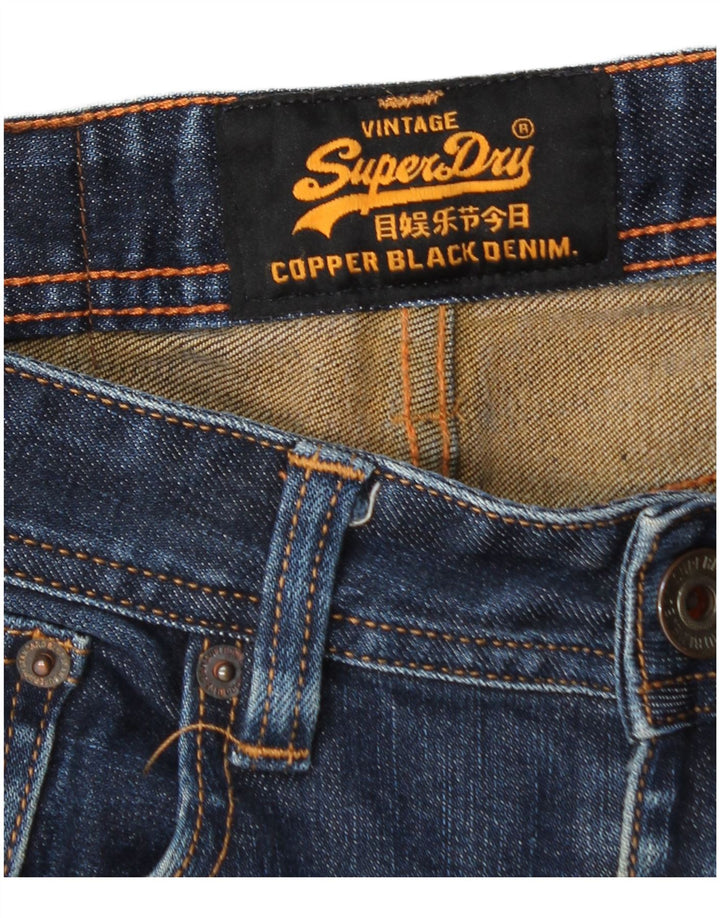 Superdry Vaqueros ajustados para hombre W28 L32 Algodón azul