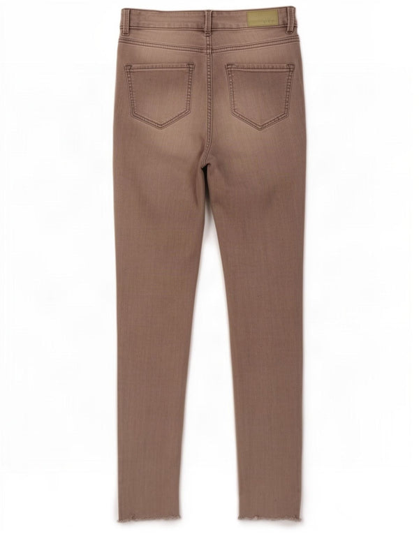 Marks & Spencer Jeans Ajustados The Ivy para Mujer UK 10 Small W28 L30 Gris