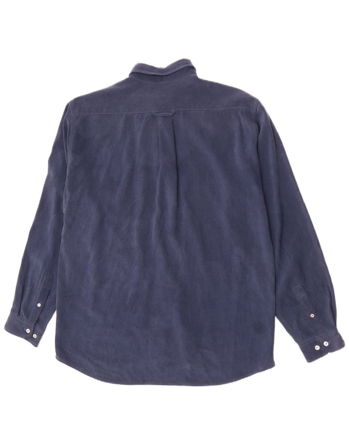 Ted Baker Camisa para hombre Talla 3 Mediana Azul marino Polynosic